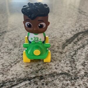 Cocomelon Green and Yellow Toy Car with Figure